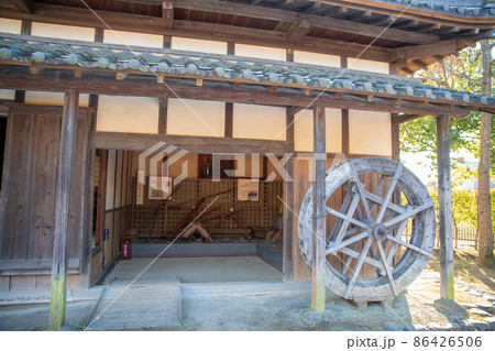 真冬の難波田城公園 古民家ゾーン 生活道具収納場所 富士見市 真冬の難波田城公園 古民家ゾーン 生活道具収納場所 富士見市 86426506
