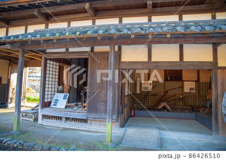 真冬の難波田城公園 古民家ゾーン 生活道具収納場所 富士見市 真冬の難波田城公園 古民家ゾーン 生活道具収納場所 富士見市 86426510