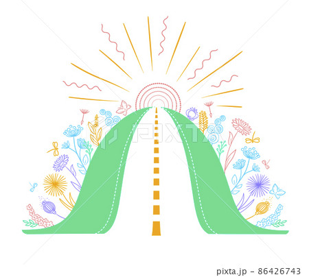 concept of life road of fate concept of life road of fate 86426743
