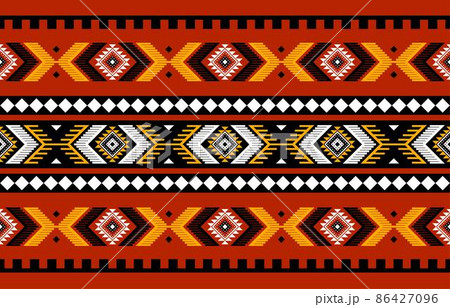 Geometric ethnic oriental seamless pattern traditional Design for background,carpet,wallpaper.clothing,wrapping,Batik fabric,Vector illustration.embroidery style - Sadu, sadou, sadow or sado Geometric ethnic oriental seamless pattern traditional Design for background,carpet,wallpaper.clothing,wrapping,Batik fabric,Vector illustration.embroidery style - Sadu, sadou, sadow or sado 86427096