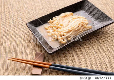 エノキの醤油バターソテー 86427333