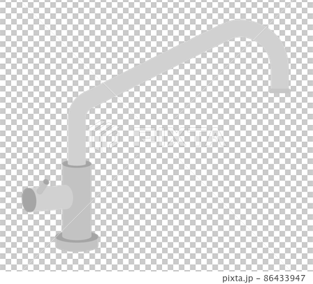 シンプルな水道の蛇口　ベクターイラスト 86433947