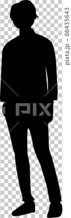 Men's fashionable silhouette 4 Men's fashionable silhouette 4 86435643