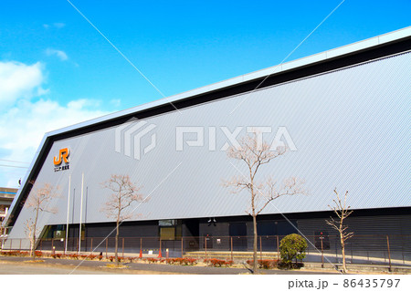 名古屋市港区、リニア・鉄道館の風景 名古屋市港区、リニア・鉄道館の風景 86435797