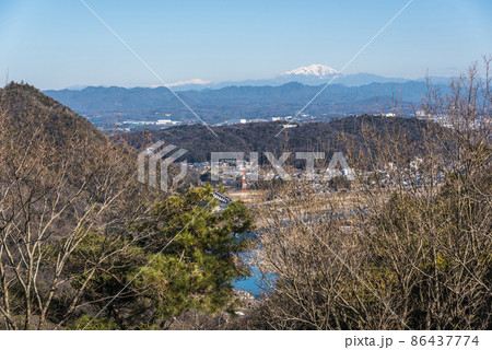 《岐阜県》各務原市 日本ラインうぬまの森展望台より 《岐阜県》各務原市 日本ラインうぬまの森展望台より 86437774