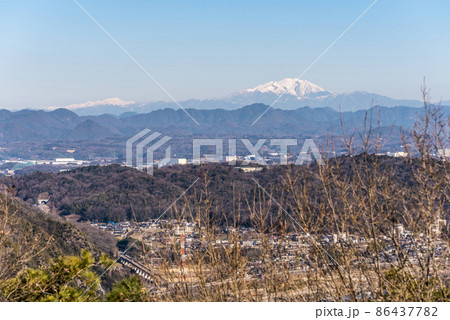 《岐阜県》各務原市　日本ラインうぬまの森展望台より 86437782