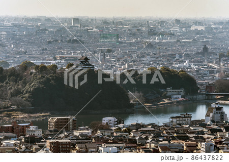 《岐阜県》各務原市 日本ラインうぬまの森展望台より 《岐阜県》各務原市 日本ラインうぬまの森展望台より 86437822