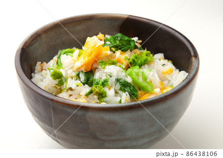 菜の花の混ぜご飯 86438106