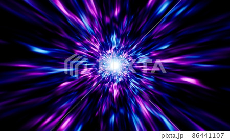 Neon Color Flare Bursting Background 86441107