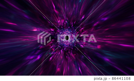Neon Color Flames Burst Background 86441108