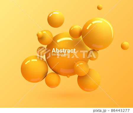 Abstract yellow vector background. Abstract yellow vector background. 86443277