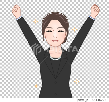 參加葬禮的女性 參加葬禮的女性 86446225