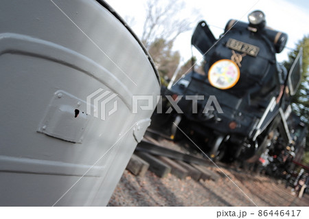 東京都世田谷公園に復活したD51-272形蒸気機関車 86446417