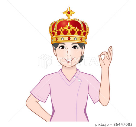 王冠を被った女性 王冠を被った女性 86447082