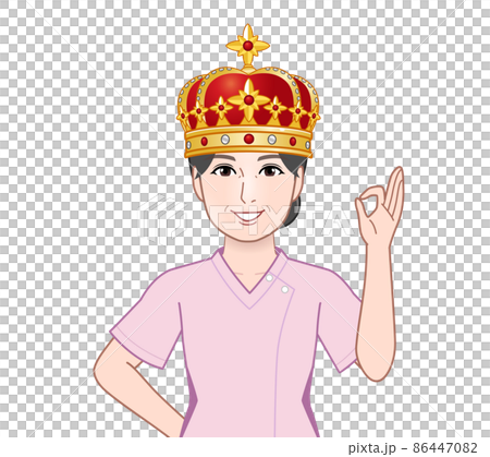 王冠を被った女性 王冠を被った女性 86447082