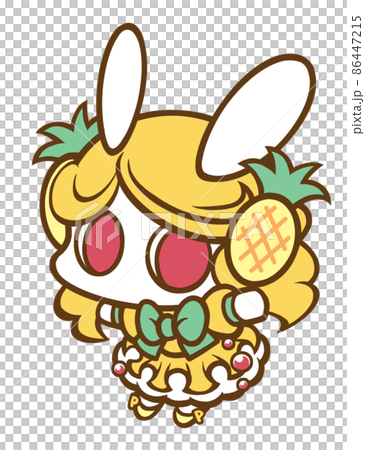 Pineapple girl 86447215