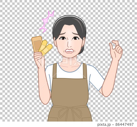 バンソウコウと女性 86447497