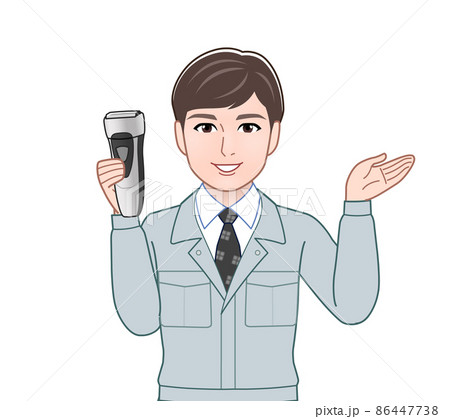 仕事前の身だしなみ 86447738