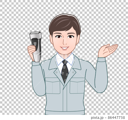 仕事前の身だしなみ 86447738