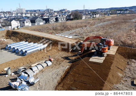 河川工事 河川工事 86447803
