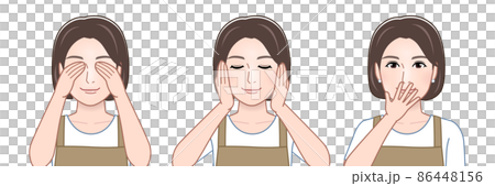 A woman who has no choice but to hear or say 86448156