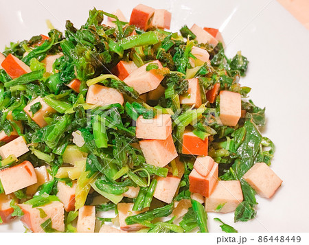 上海家庭料理・上海蔬菜干豆腐 86448449