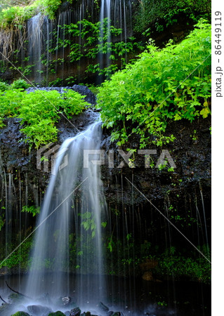 清流 都留市 太郎次郎滝への道 清流 都留市 太郎次郎滝への道 86449119