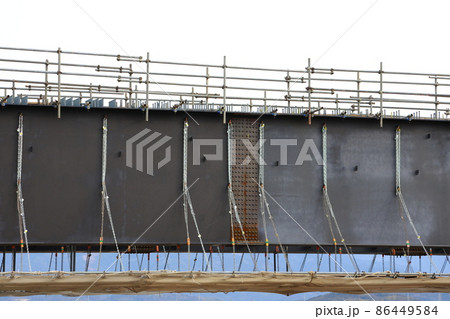 東部自動車道の橋の建設 東部自動車道の橋の建設 86449584