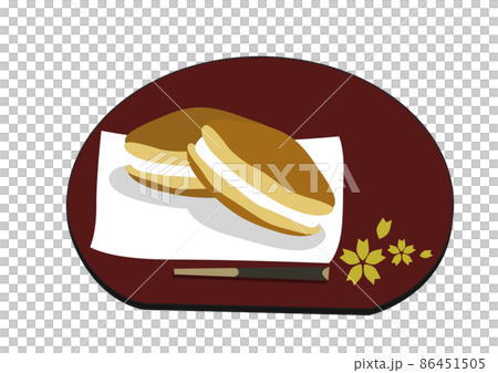 どら焼き どら焼き 86451505