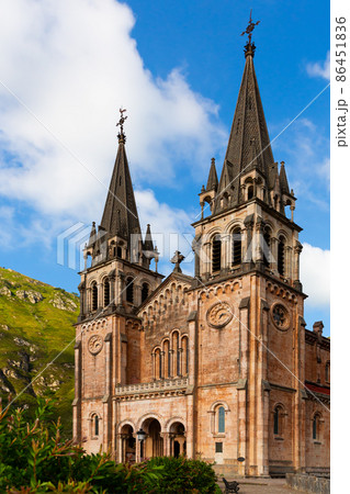 Covadonga Sanctuary Basilica Church Covadonga Sanctuary Basilica Church 86451836