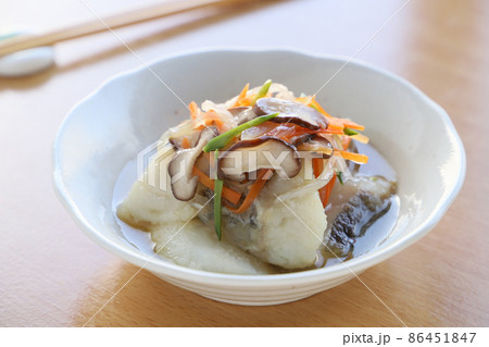 鱈の野菜あんかけ 86451847
