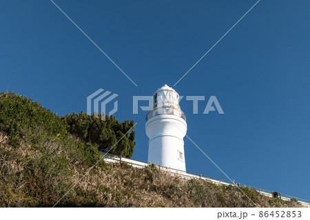 冬の青空と犬吠埼の風景 1月 冬の青空と犬吠埼の風景 1月 86452853