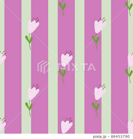 little flower seamless pattern. Vintage nature graphic. 86453790