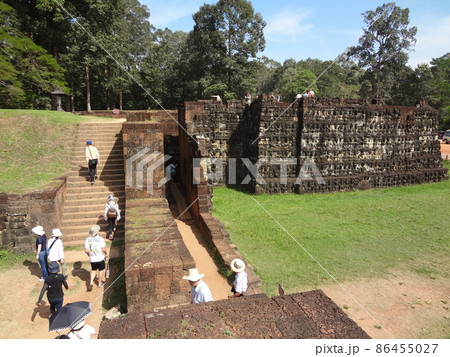 ライ王のテラス（アンコール・トム アンコール遺跡群~シェムリアップ／カンボジア） 86455027