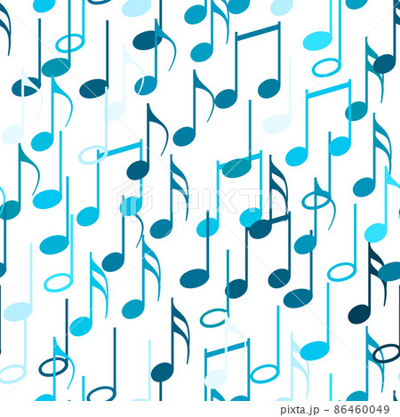 Seamless background with music notes Seamless background with music notes 86460049