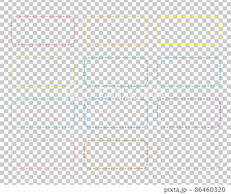 Crayon material set frame 86460320