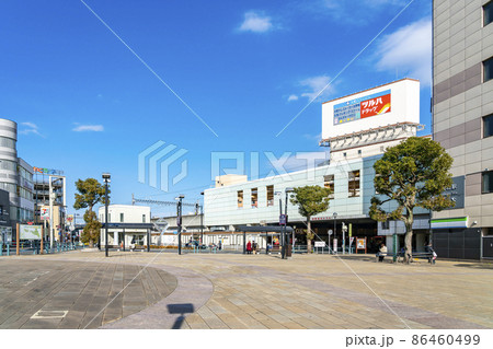 【神奈川県】広々とした大和駅周辺の街並み 86460499