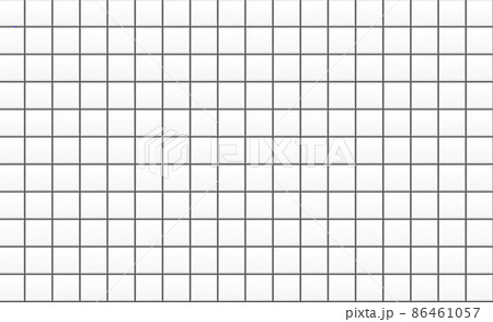 Subway tile pattern. Metro white ceramic bricks background. Vector realistic illustration. Subway tile pattern. Metro white ceramic bricks background. Vector realistic illustration. 86461057