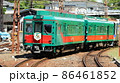 南海高野線で高野山へ向けて走る観光列車の天空 86461852
