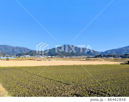 春の準備 糸島 農村の風景 春の準備 糸島 農村の風景 86462848