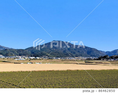 春の準備　糸島の農村の風景2 86462850