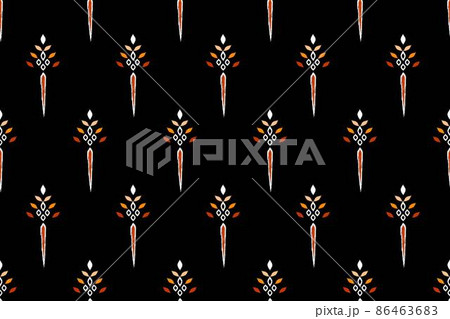 Geometric ethnic oriental ikat pattern traditional Design for background,carpet,wallpaper,clothing,wrapping,Batik,fabric,Vector illustration.embroidery style. Geometric ethnic oriental ikat pattern traditional Design for background,carpet,wallpaper,clothing,wrapping,Batik,fabric,Vector illustration.embroidery style. 86463683