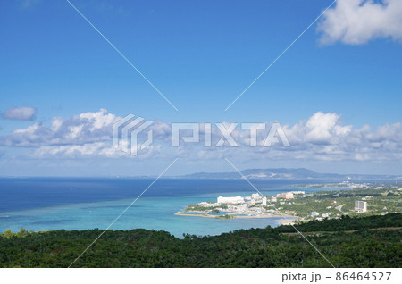 沖縄　石川高原展望台からの眺め 86464527
