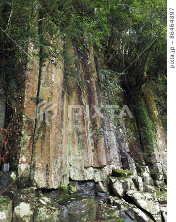 畳ヶ淵の柱状節理 畳ヶ淵の柱状節理 86464897