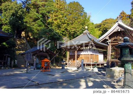 四国八十八ヶ所霊場の極楽寺の境内 四国八十八ヶ所霊場の極楽寺の境内 86465675