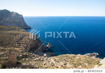 Cap de Formentor - beautiful coast of Majorca, Spain - Europe. Cap de Formentor - beautiful coast of Majorca, Spain - Europe. 86465910