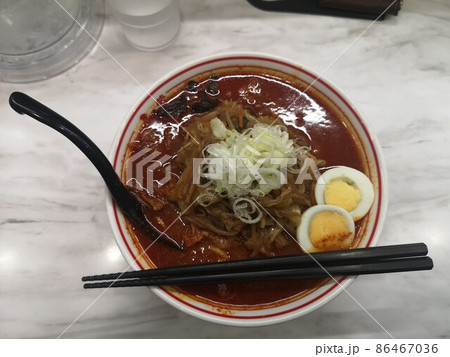 蒙古タンメン中本市川店の北極ラーメン 蒙古タンメン中本市川店の北極ラーメン 86467036