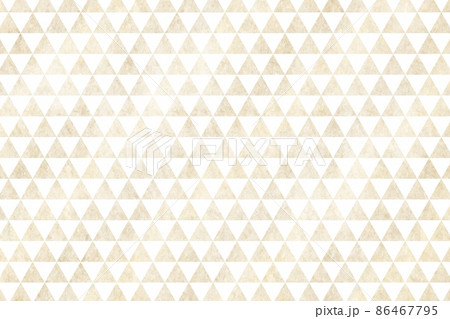鱗文様の和柄背景素材 金色 三角形 和紙風テクスチャ 上品 白 幾何学的 日本の伝統的な柄 抽象的 鱗文様の和柄背景素材 金色 三角形 和紙風テクスチャ 上品 白 幾何学的 日本の伝統的な柄 抽象的 86467795