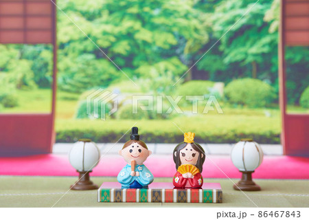 ひな祭り　お雛様 86467843