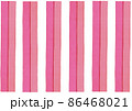 ピンクの縞模様パターン 86468021